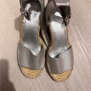 Vince Camuto Metallic Espadrille Sandals